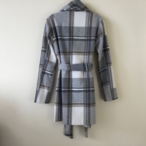 HARPER Tie Belted Coat - Picture 7 of 8